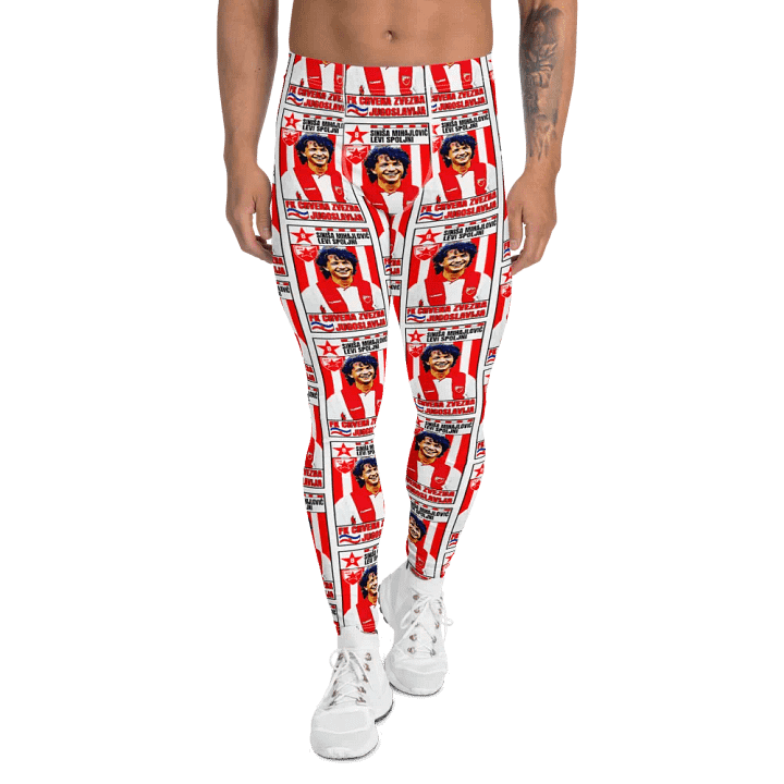 Siniša Mihajlović (FK Crvena Zvezda) #2 All-Over Print Men's Leggings product image (1)
