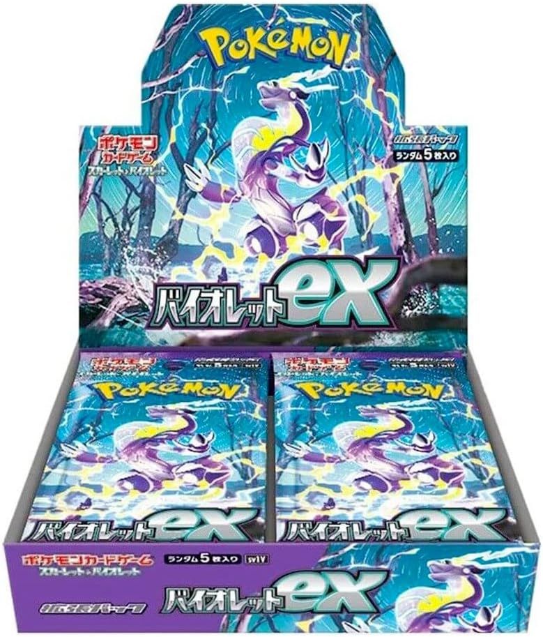 Pokemon Violet EX Booster BOX (30 Packs) (Japanese Pokemon TCG) product image (1)