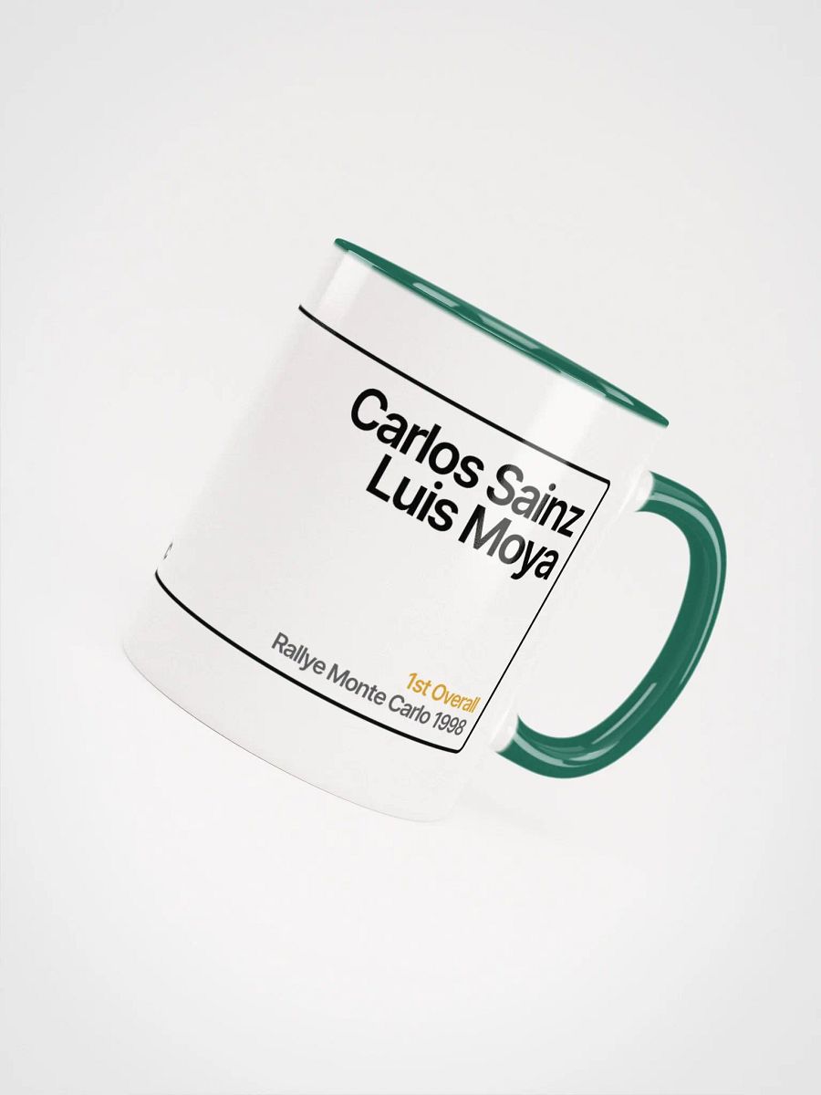 Ceramic Mug / Carlos Sainz / 1998 Rallye Monte-Carlo Number 5 product image (4)