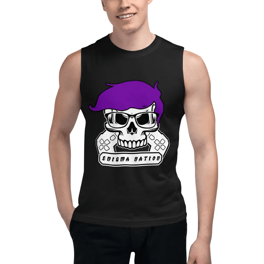 Enigma Nation Bella+Canvas Muscle Tank (PRINTED) product image (6)