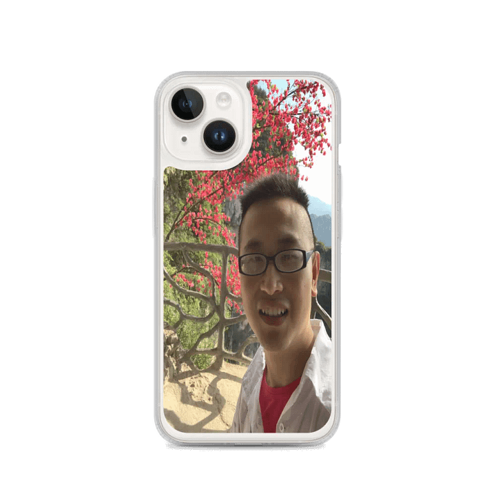 MagSafe® Clear Case for iPhone®: flower and mountain product image (4)