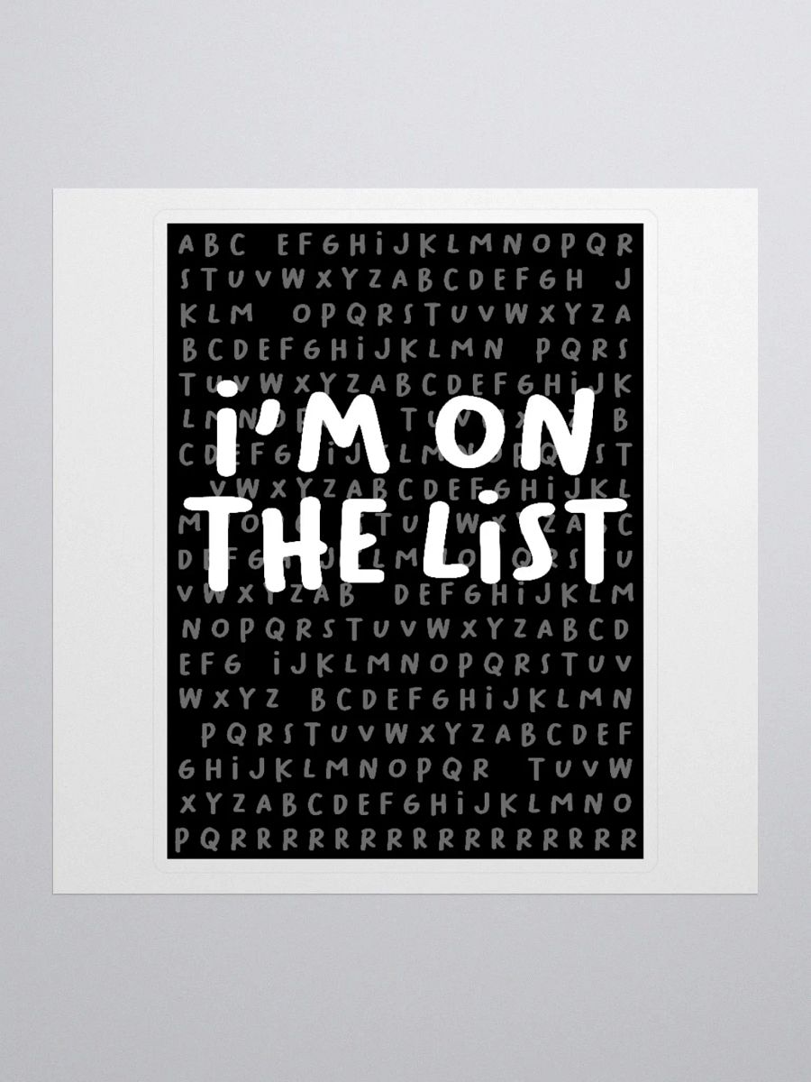 The List Sticker product image (2)