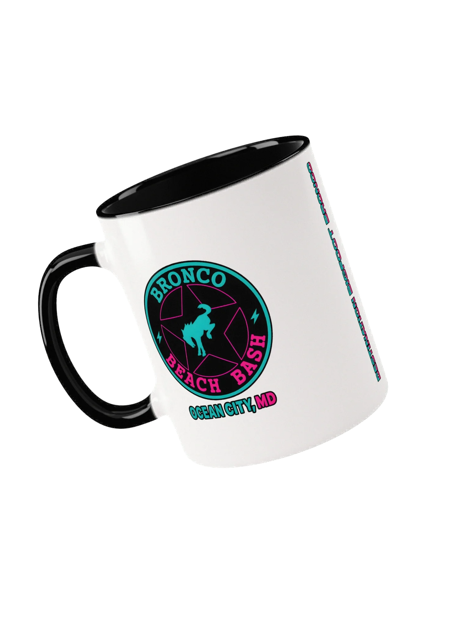 2025 Bronco Beach Bash Ocean City / Destination Bigfoot Bronco Collab | Ceramic Dual Color Mug (Multiple Colors Available) product image (33)