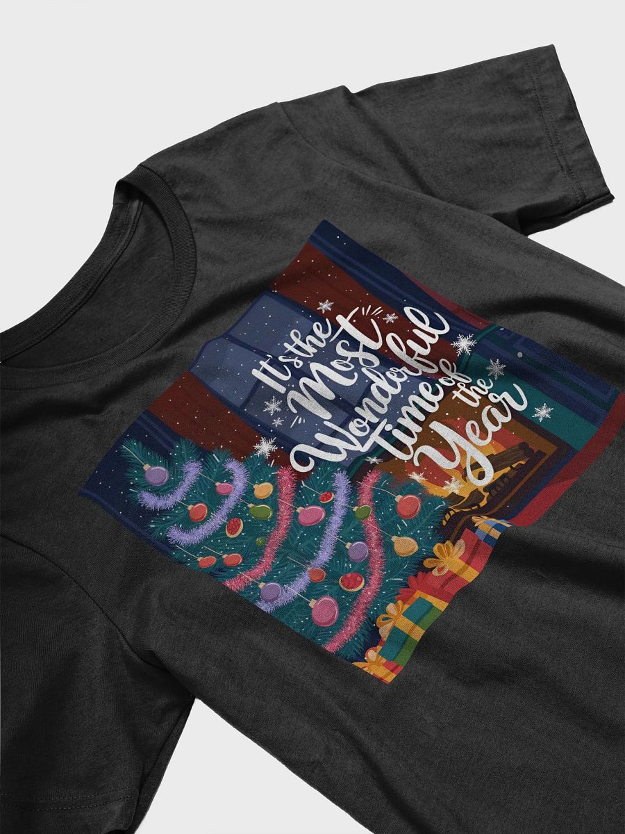 It's the Most Wonderful Time of the Year Christmas tree Unisex T-shirt for men and women product image (25)