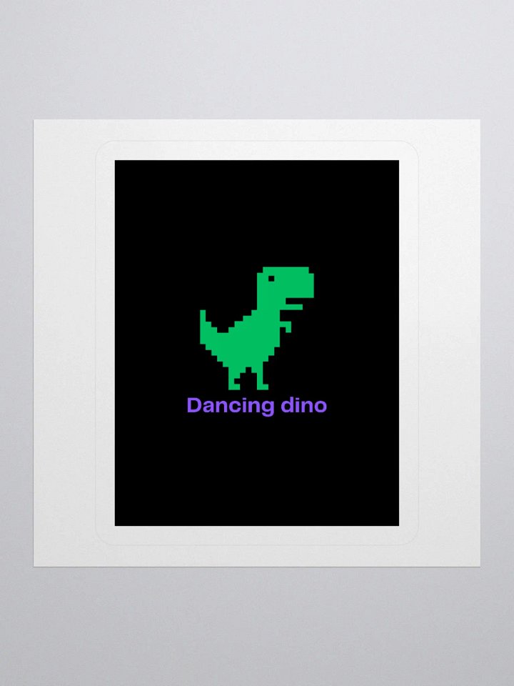 dancing dino stickers product image (2)
