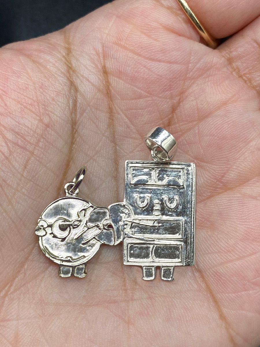 Sterling Silver Choco & Pancake Pendants product image (1)