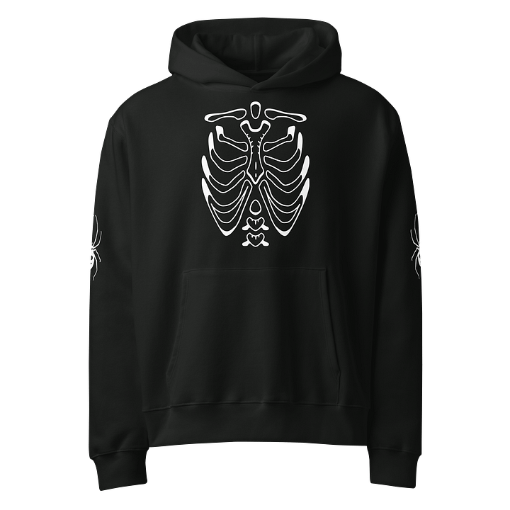 Pixel Ribcage Oversized Hoodie product image (1)