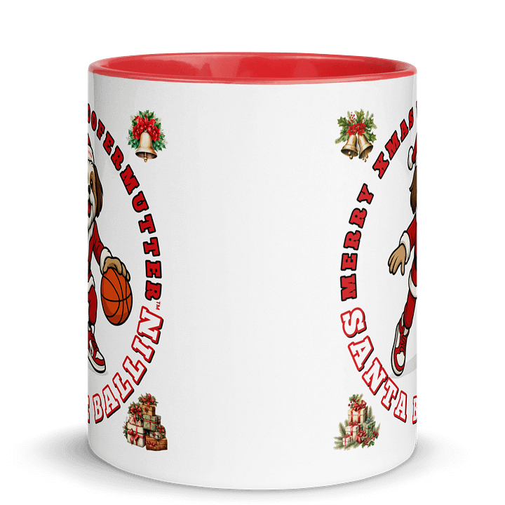 WooferMutter™ Santa Be Ballin Xmas Mug - Shih Tzu product image (8)