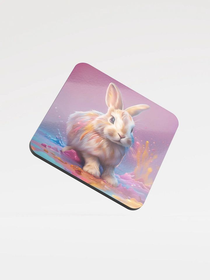 Colorful Bunny Coaster product image (1)