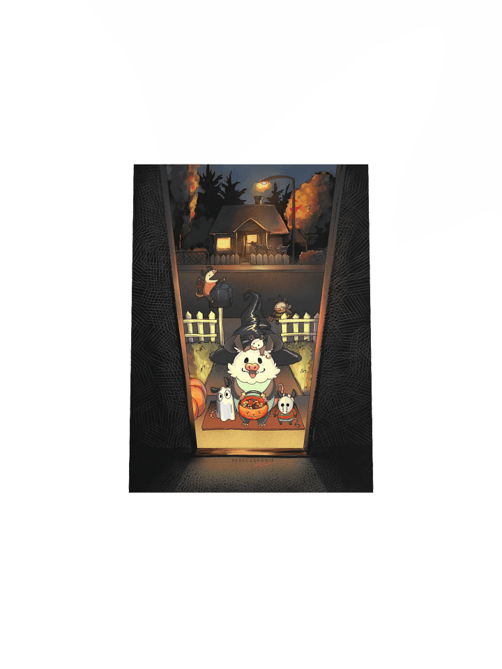 Trick or Treat Possum Print product image (2)