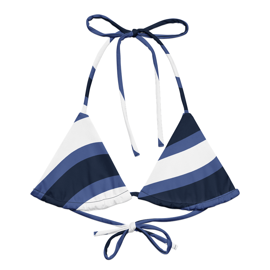 Flowing Waves Recycled Bikini Top product image (2)