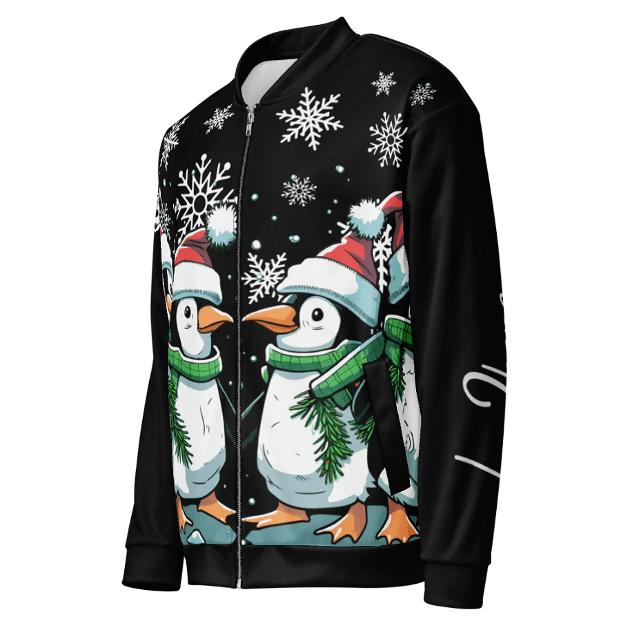 Penguin Party All-Over Bomber Jacket product image (1)