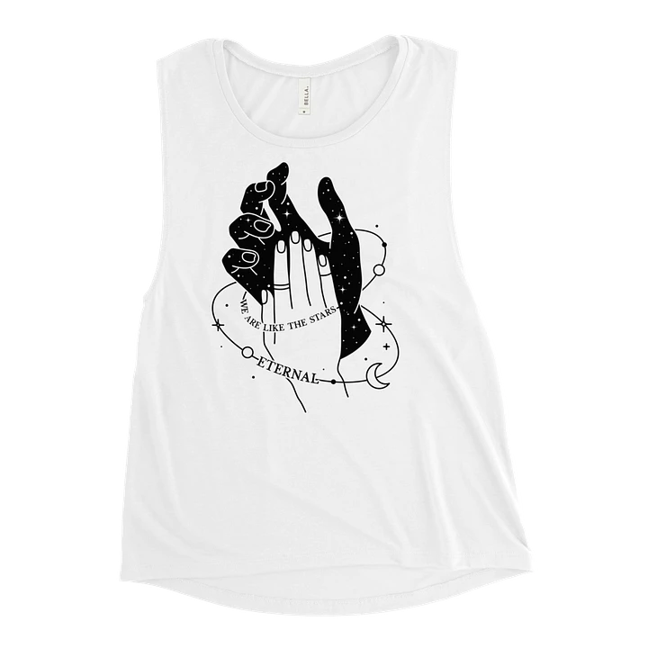 We Are Like The Stars Bella+Canvas Women's Flowy Muscle Tank product image (46)