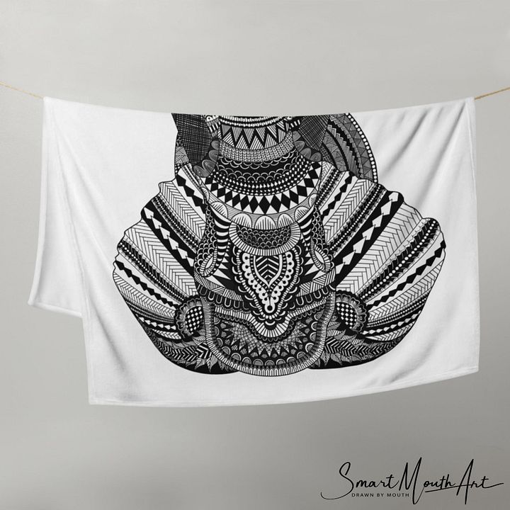 Elephant Throw Blanket product image (2)
