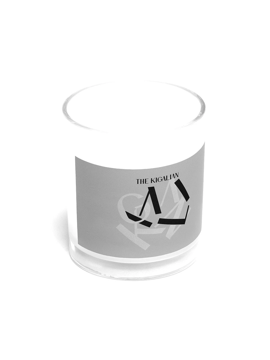 Soy Wax Candle In A Clear Glass Jar product image (2)