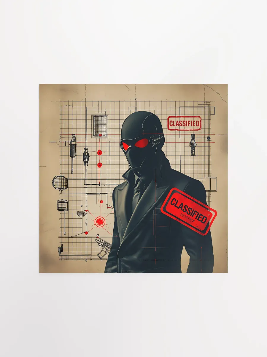 Classified Espionage Poster product image (1)