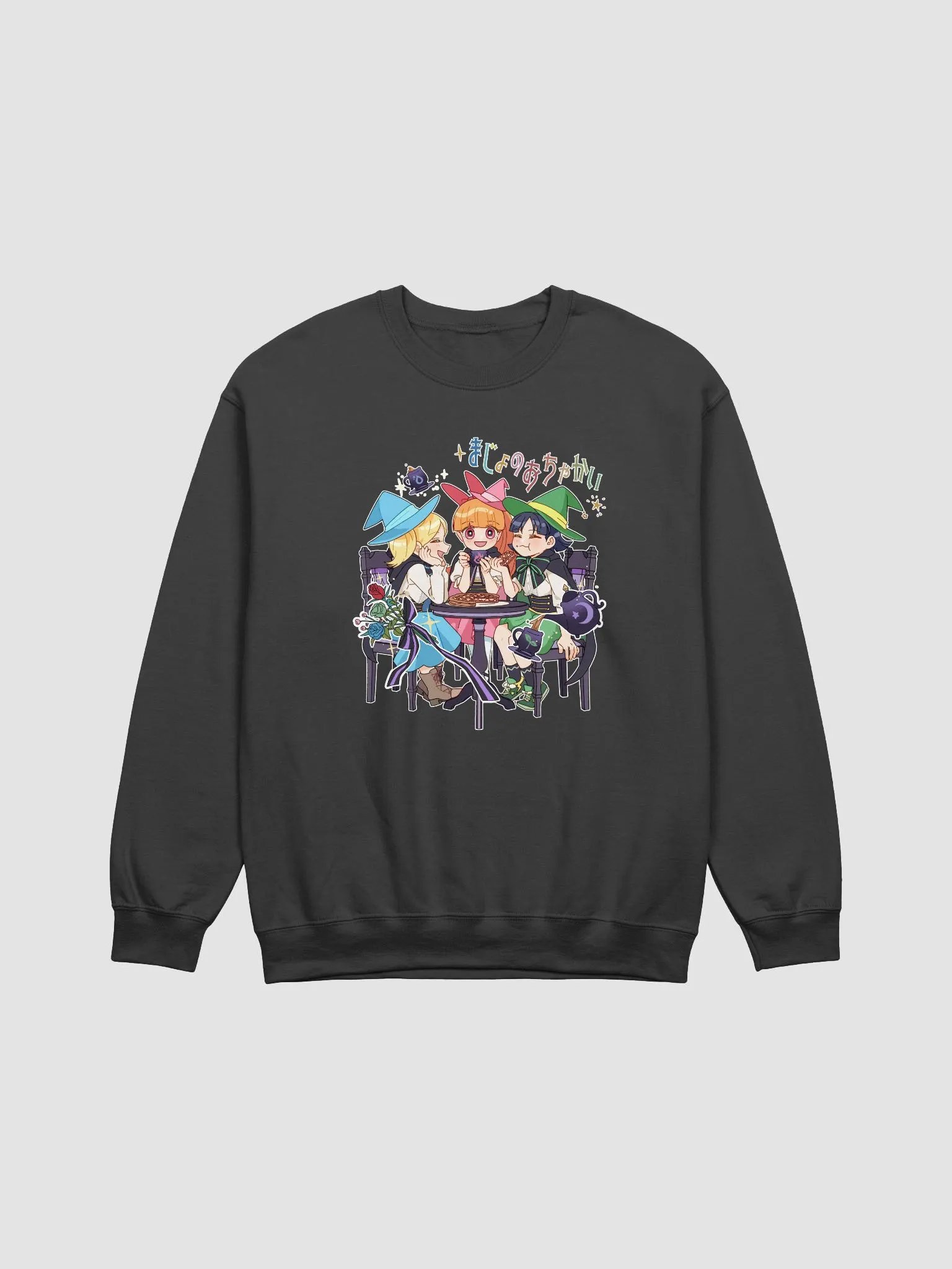 Witchy Tea Party Crewneck Sweatshirt product image (1)