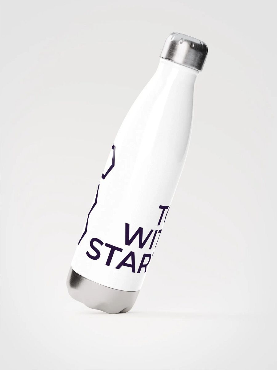 Stainless Steel Water Bottle White product image (2)