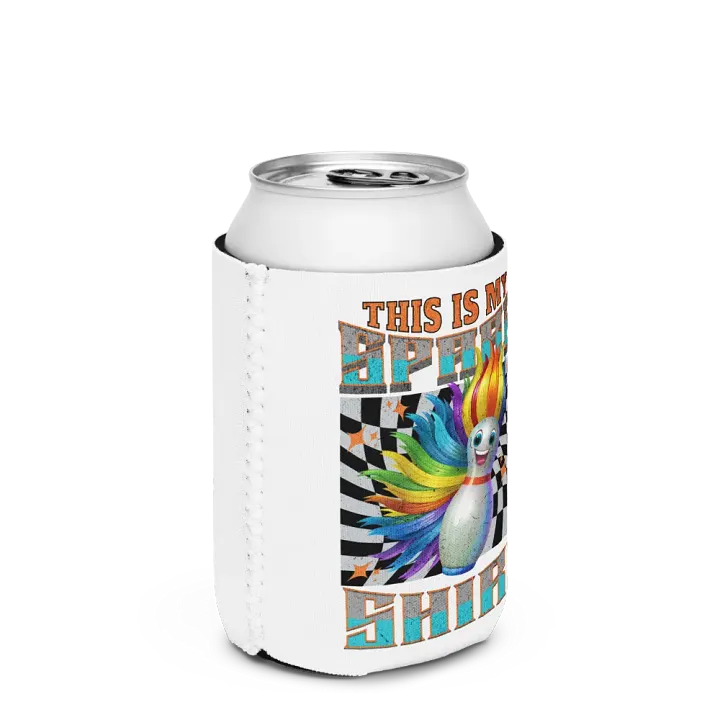 This Is My Spare Shirt Bowling Rainbow Pin Can Cooler product image (2)
