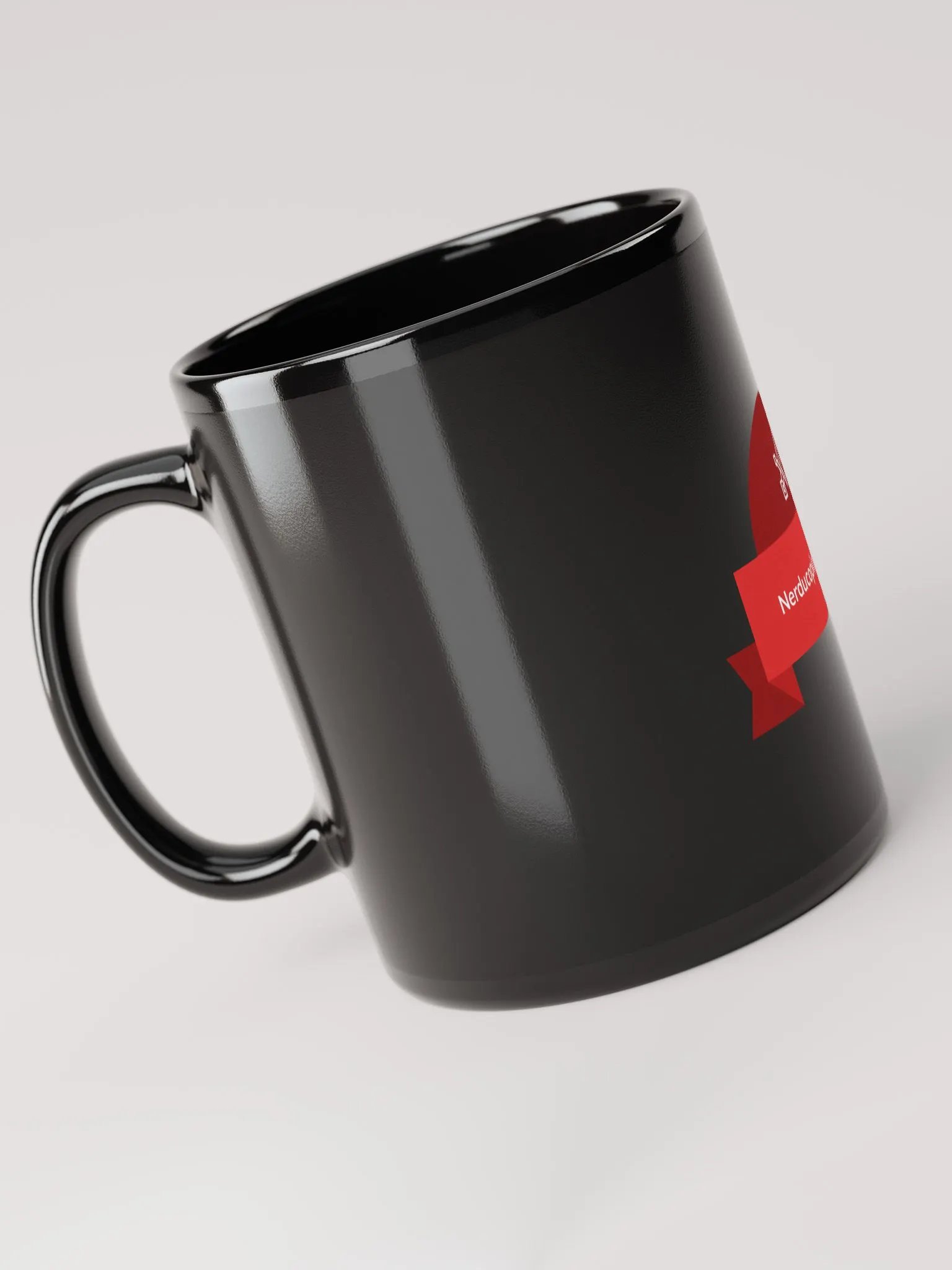 Nerducopia Network Glossy Black Mug product image (8)