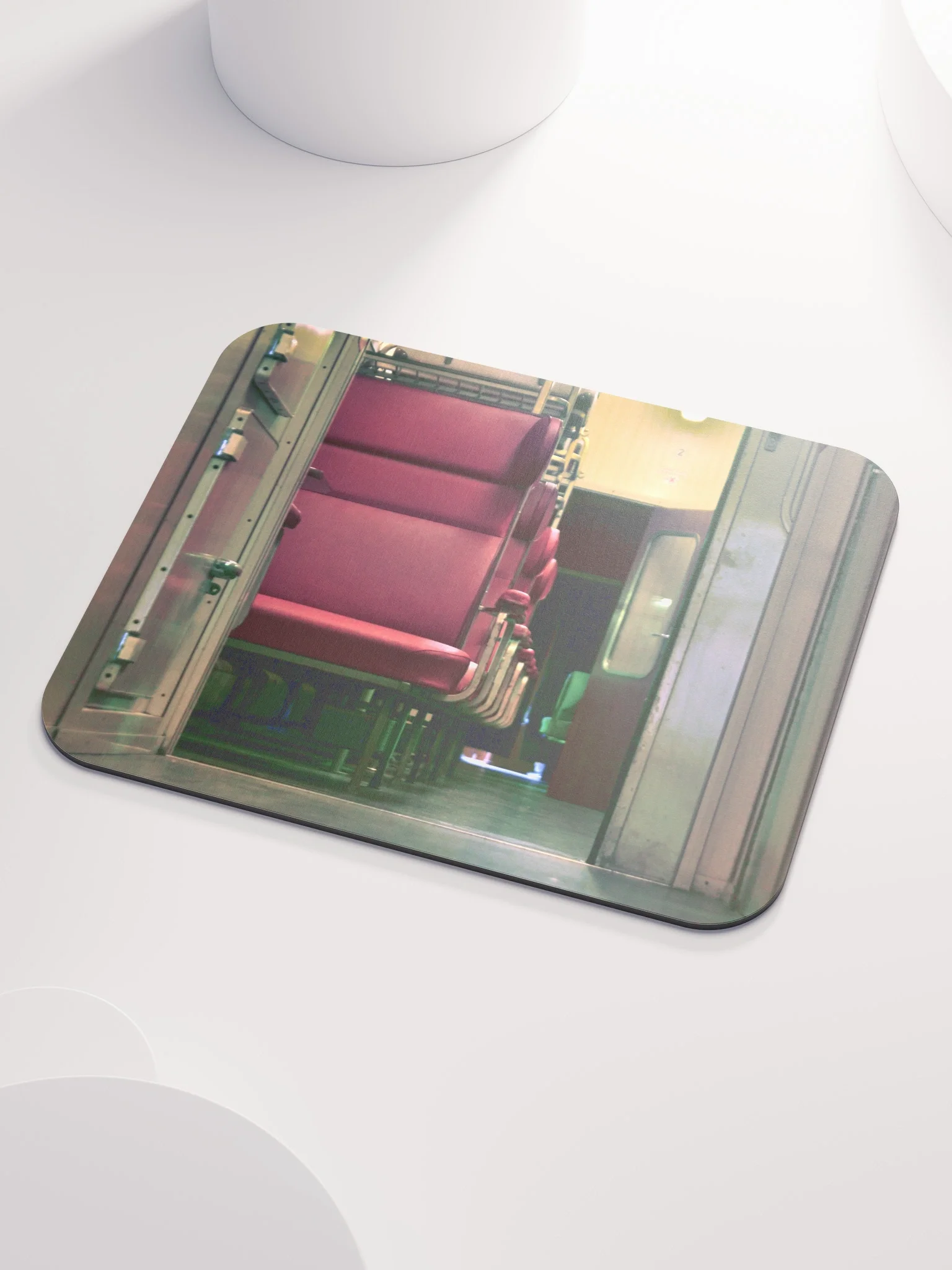 Mauspad - Nostalgisches Zugabteil product image (3)