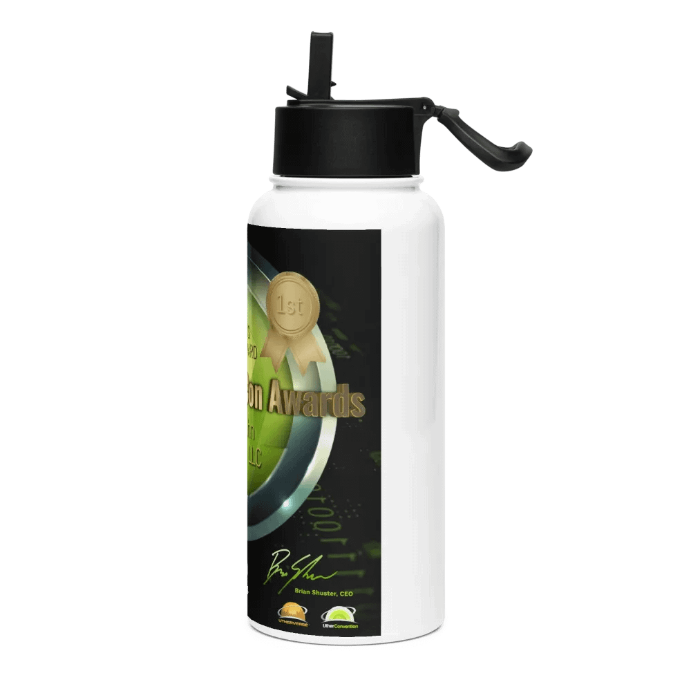ZEE -Award VCon2024 - Water Bottle/with straw product image (3)