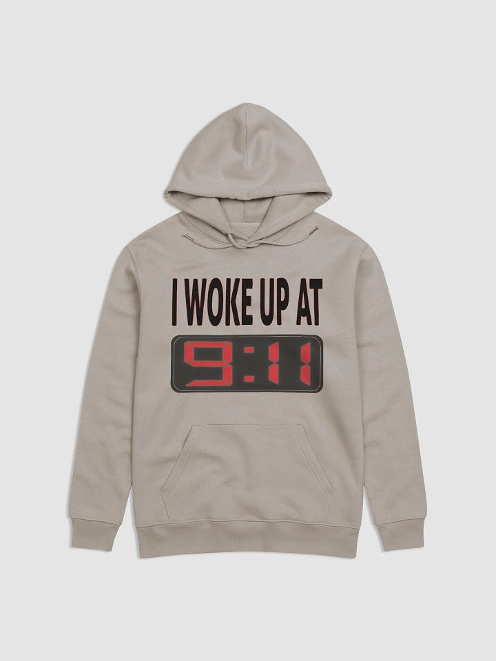 I Woke Up At 9:11 - Stanley/Stella Unisex Essential Eco Hoodie product image (2)
