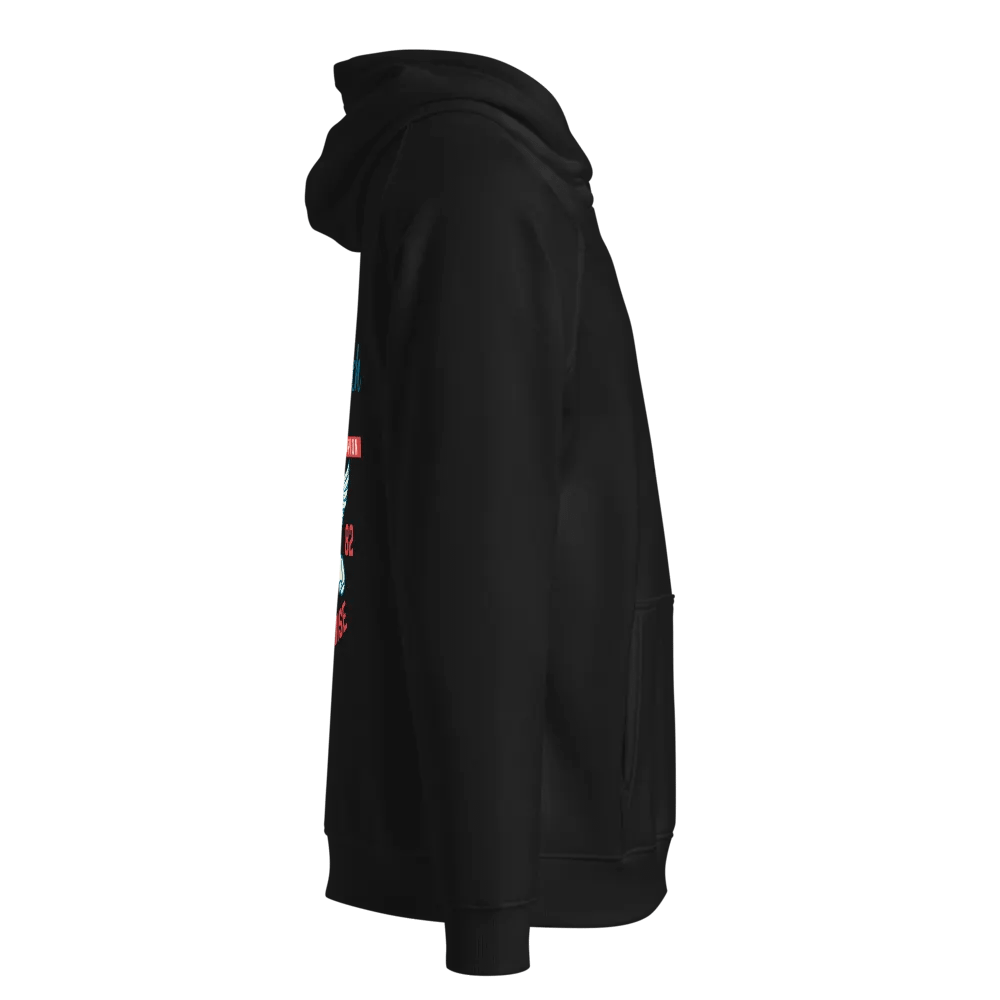 California Surf Beach Eco Raglan Hoodie product image (5)