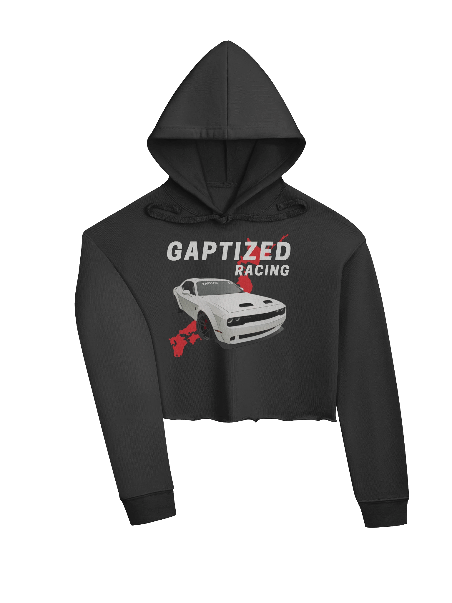 Gaptized Racing™ Women’s Cropped Hoodie product image (3)