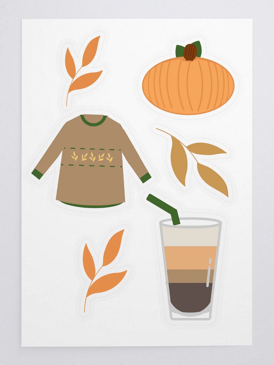 Cozy Autumn Vibes Sticker Sheet product image (3)