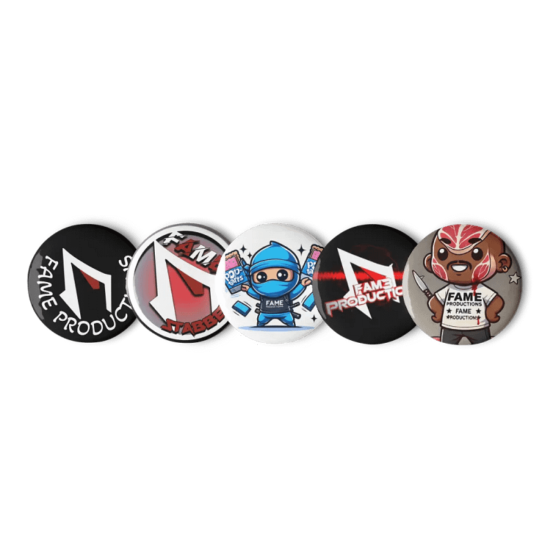 FAME PRODUCTIONS CUSTOM PINS