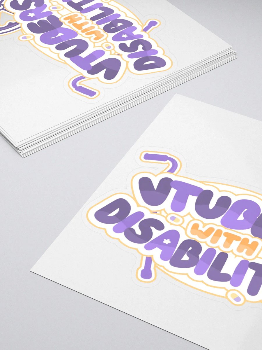 VtubersWithDisabilities Logo Sticker product image (4)