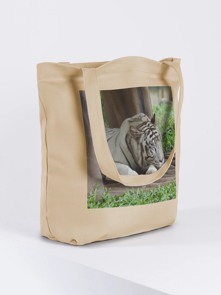 Wild White Tiger Eco Tote product image (4)