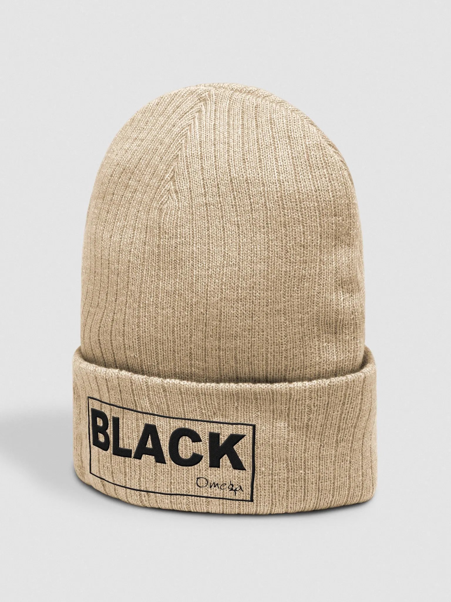 Black By Omega | Ribbed Knit Beanie product image (4)