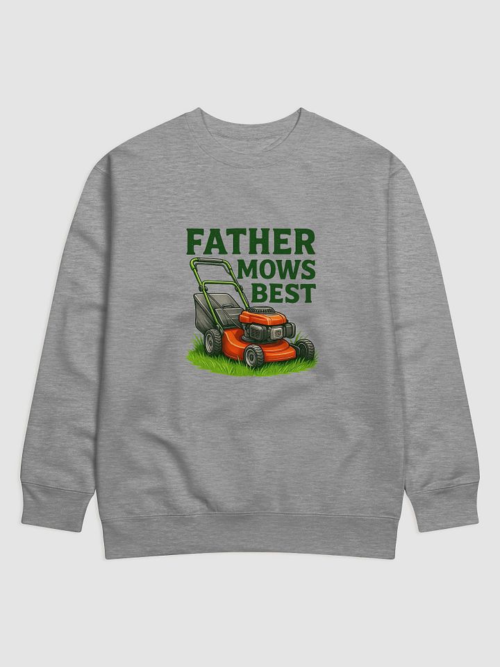 Father Mows Best Long Sleeve Tee product image (1)