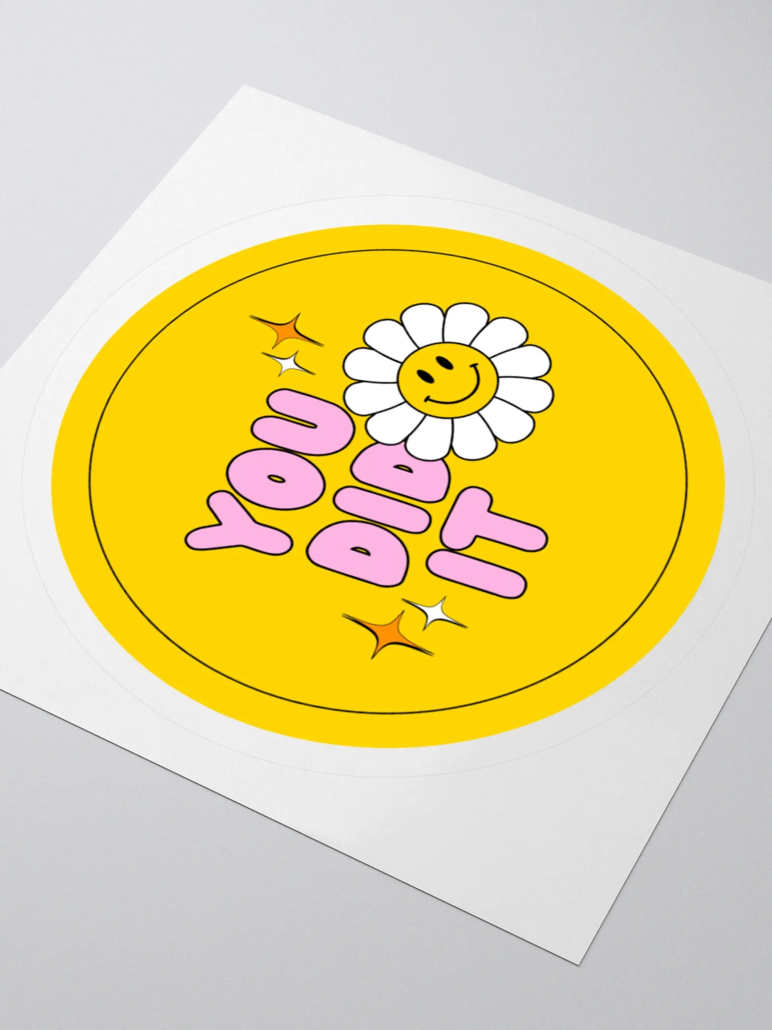 You Did It! – Celebration Sticker product image (7)