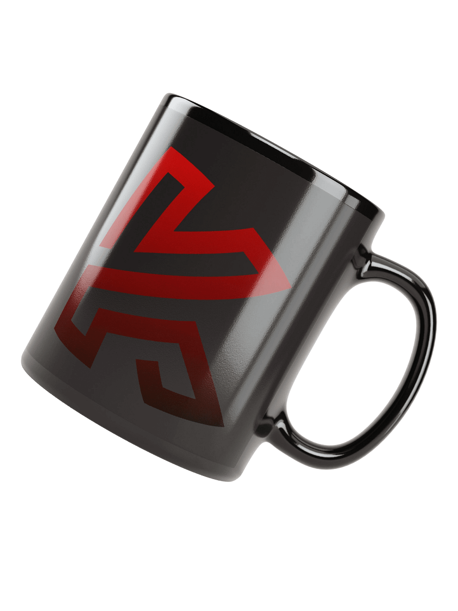 K Logo Black Ceramic Mug product image (4)