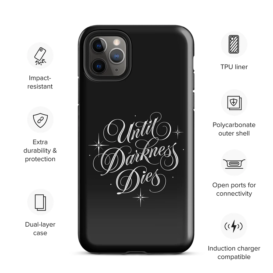 Until Darkness Dies (simple design) iPhone Case product image (2)