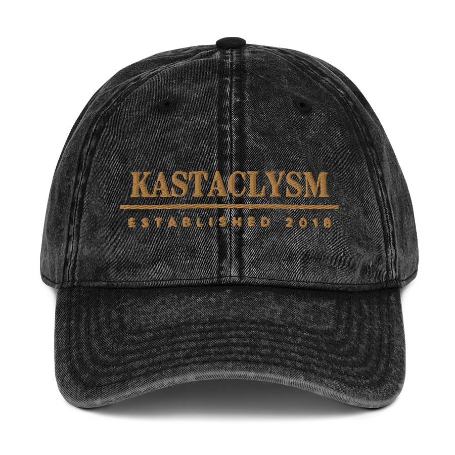 Kastaclysm Dad Hat - Vintage Black product image (1)
