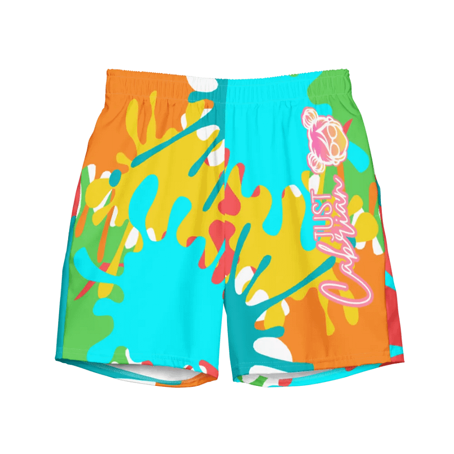 JustCabrian Splat! Print Swim Trunks product image (5)