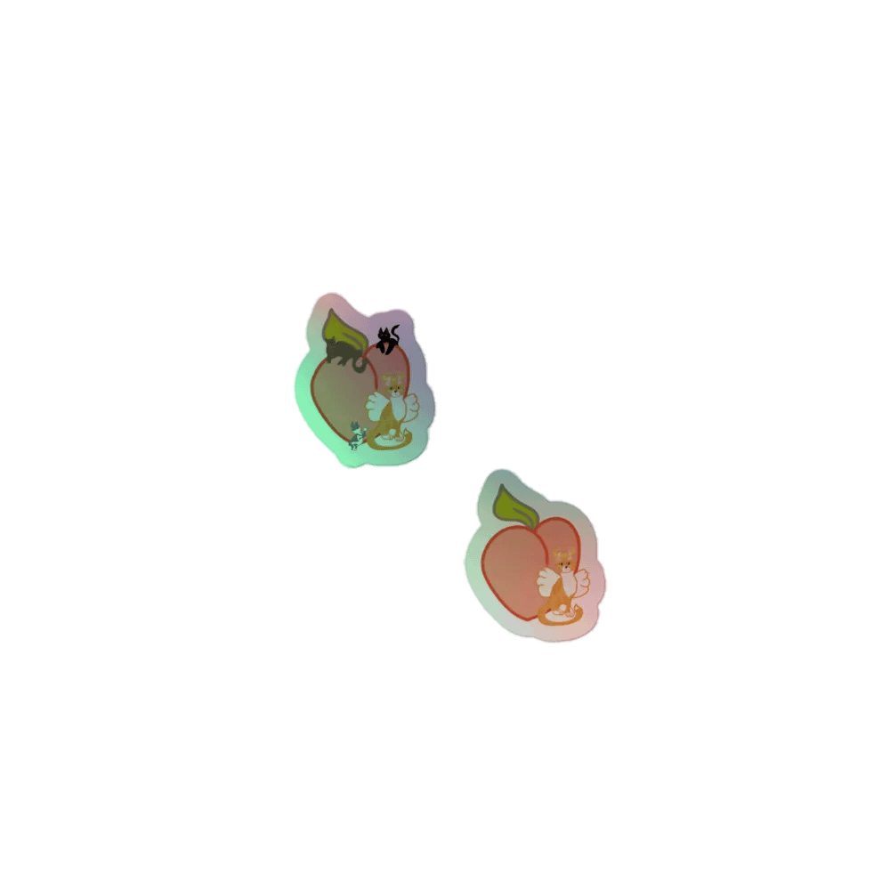 Angel Tigg ~ Holographic Sticker Sheet product image (1)