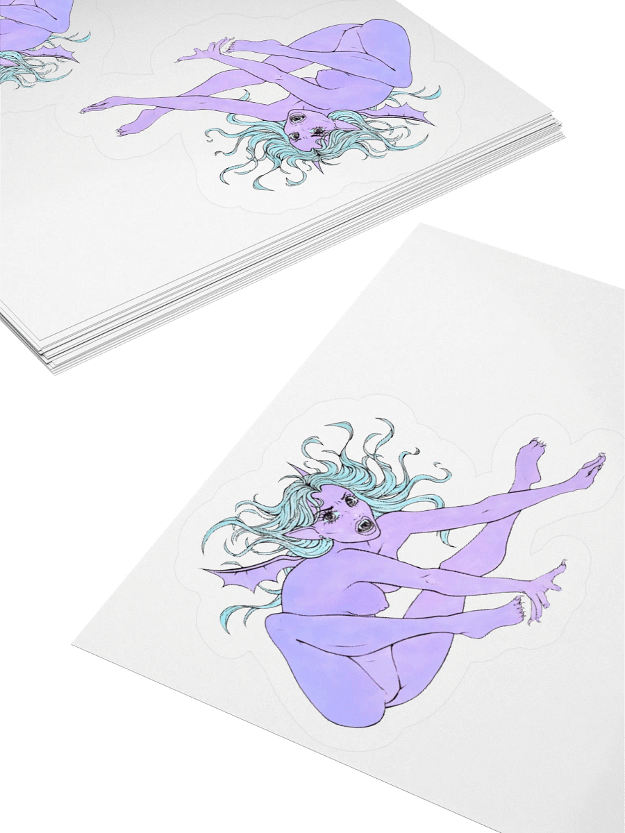Pinuptober day 31 small stickers product image (4)