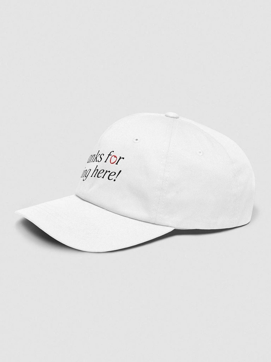 thanks for being here! Hat (Red) product image (3)