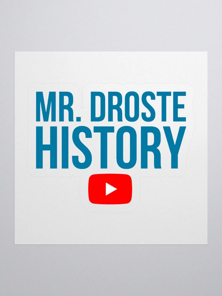 Mr. Droste History Sticker product image (1)