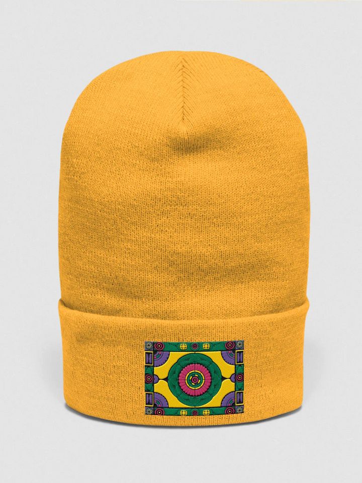 Truck Art Series: Sunburst Beanie - Golden Yellow product image (1)