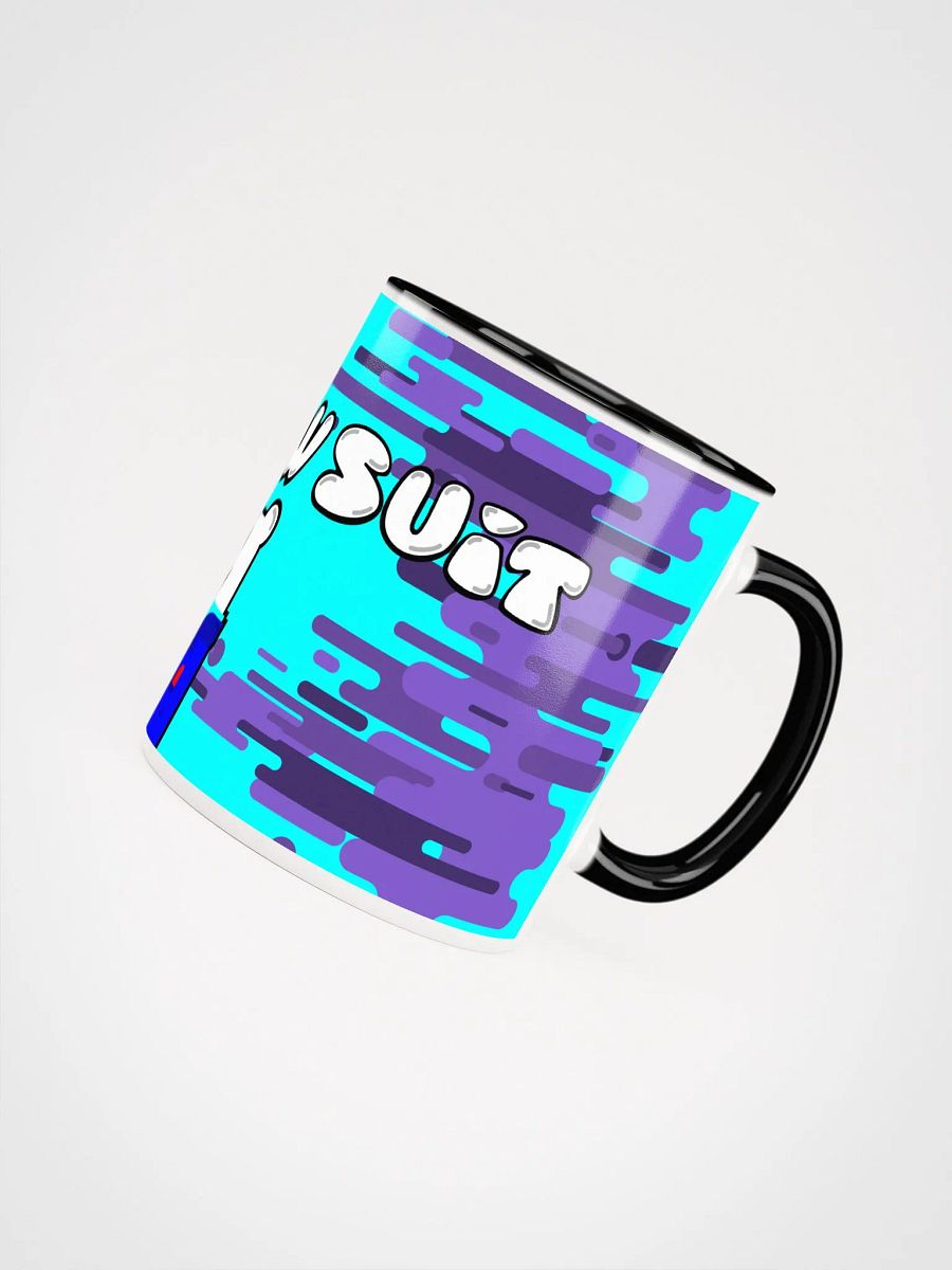 Mr. Pillow Suit Ceramic Mug with Color Inside product image (5)