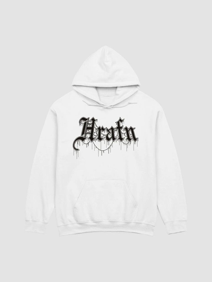 Hrafn Gothic Black Logo Hoodie product image (1)