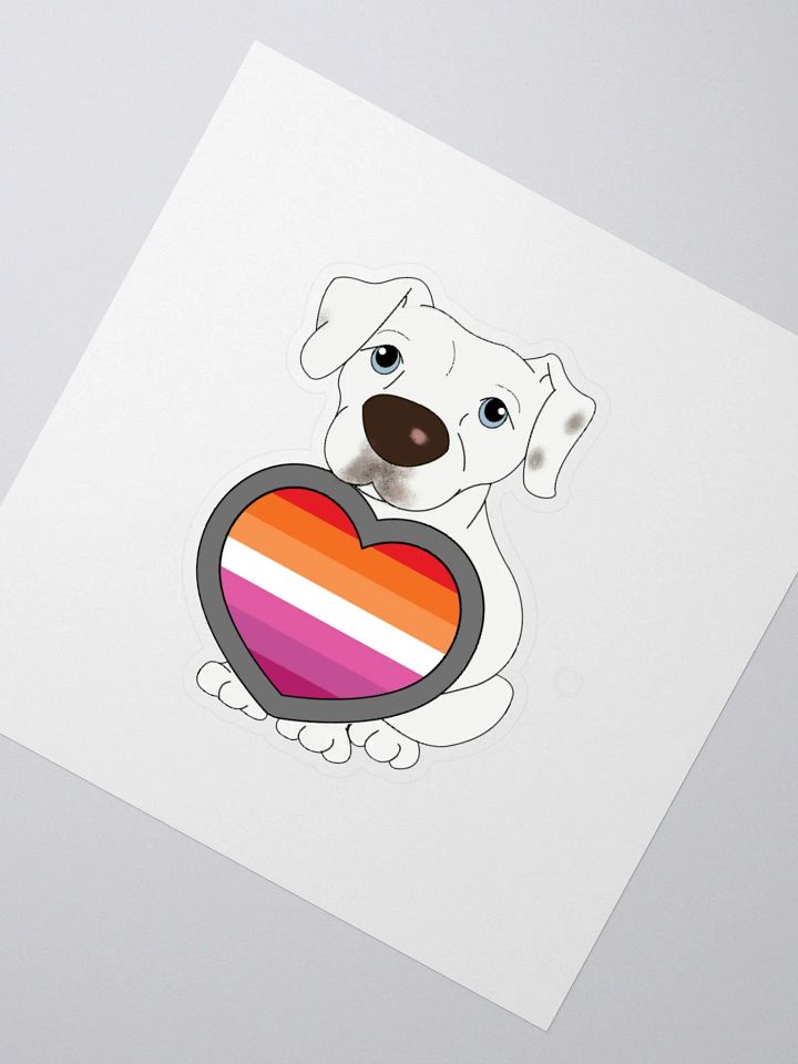 Pride Pup Abby: Lesbian Pride product image (2)