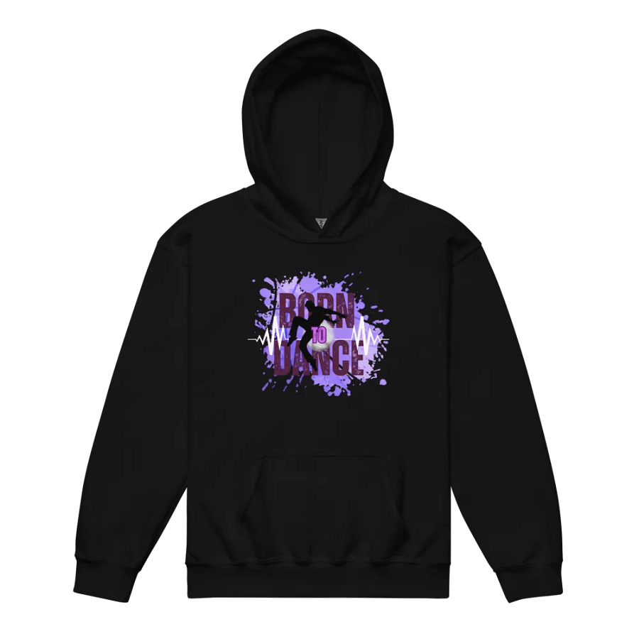 Born to Dance His Silhouette Youth Hoodie product image (4)