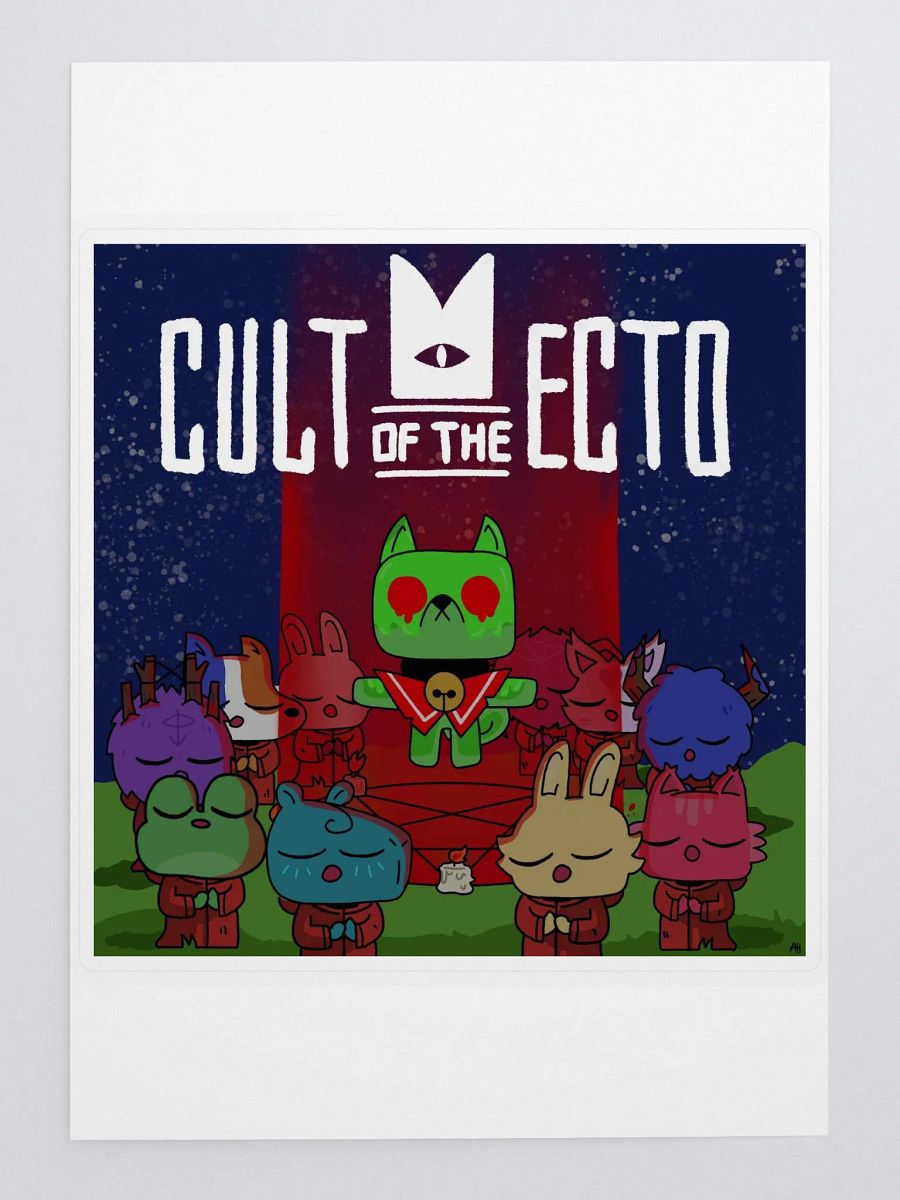 Cult of the Ecto by DeadLee_15 Sticker product image (3)